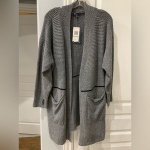 Democracy gray cardigan size 1X new